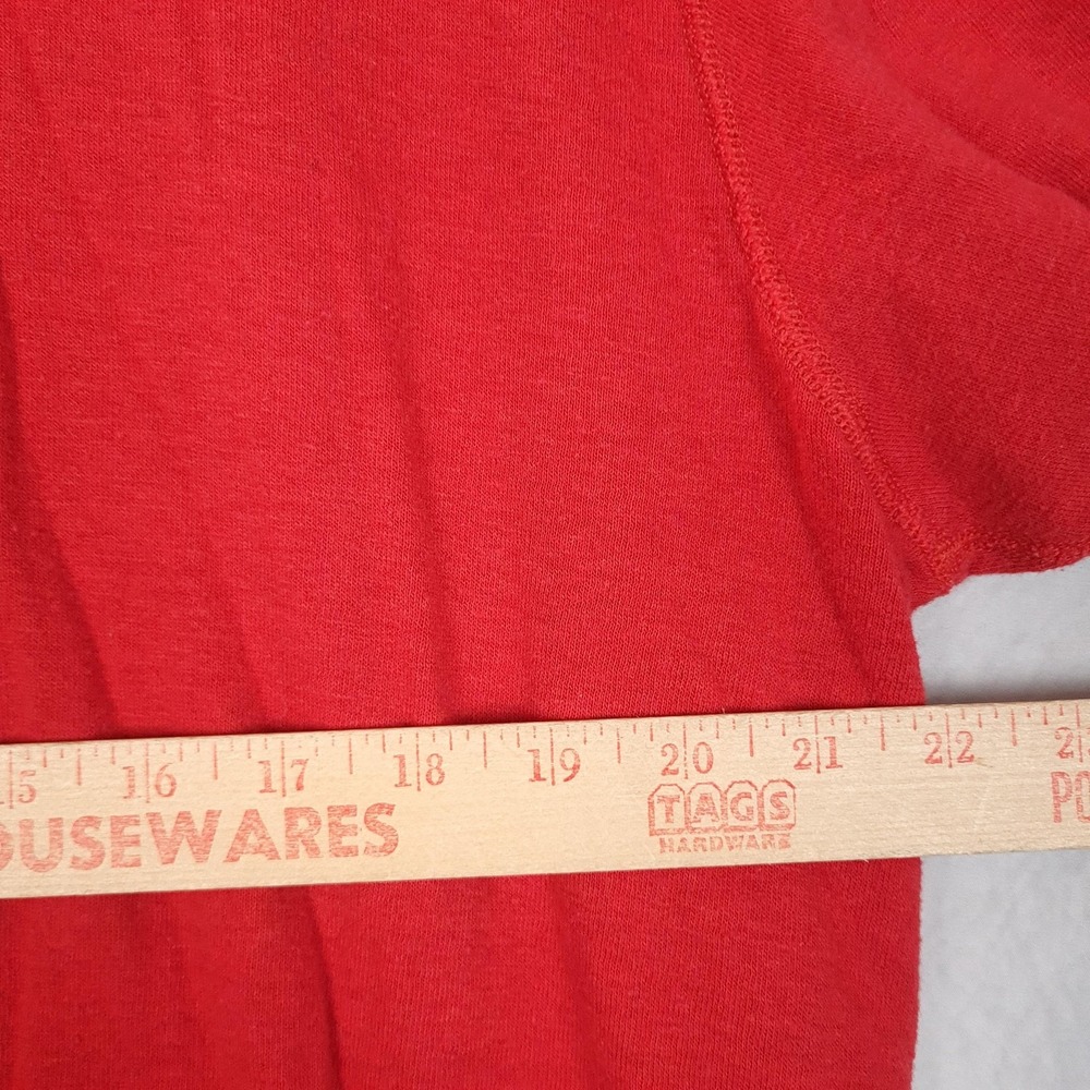 LL Bean Long Johns Mens Large Red Thermal Union Suit Button Front One Piece - Picture 13 of 16